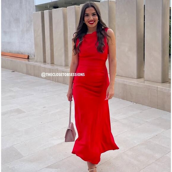 ZARA Sleeveless Midi Dress NWT LAST ONE!!! - Picture 8 of 16